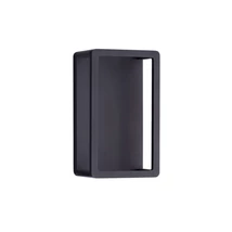NovaLuce VEL kültéri fali lámpa fém, fekete, LED, 3000K, 9W, 245lm, IP65 - 9030570