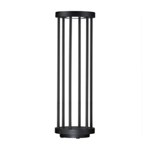 NovaLuce NEREUS kültéri állólámpa fém, fekete, LED, 3000K, 8W, 520lm, IP65 - 9030587