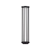 NovaLuce NEREUS kültéri állólámpa fém, fekete, LED, 3000K, 8W, 500lm, IP65 - 9030588