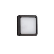 NovaLuce APPIA kültéri fali lámpa fém, műanyag, fekete, LED, 5W, 3000K, 367Lm, IP54 - NL-9030597