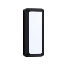 NovaLuce APPIA kültéri fali lámpa fém, műanyag, fekete, LED, 5W, 3000K, 350Lm, IP54 - NL-9030599