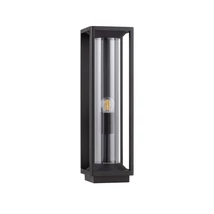 NovaLuce PACIFIC kültéri állólámpa fém, műanyag, fekete, áttetsző, E27, IP65 - 9030603