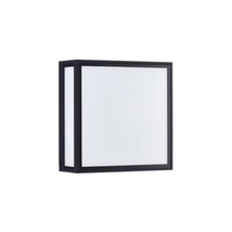 NovaLuce ASTRAL kültéri fali lámpa fém, üveg, fekete, fehér, LED, 3000K, 16W, 948lm, IP65 - 9030630