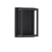 NovaLuce PRIVE kültéri fali lámpa fém, fekete, LED, 14W, 3000K, 383 Lm, IP65 - NL-9030752