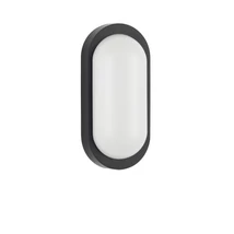 NovaLuce TIEPOLO kültéri fali lámpa műanyag, fekete, fehér, LED, 11W, 3000K, 885 Lm, IP65 - NL-9030767