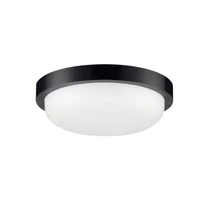 NovaLuce TIEPOLO kültéri mennyezet lámpa műanyag, fekete, fehér, LED, 19W, 3000K, 1727 Lm, IP65 - NL-9030769