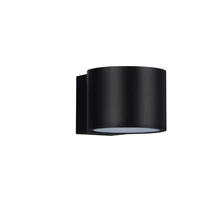 NovaLuce BETA kültéri fali lámpa fém, üveg, fekete, LED, 13W, 3000K, 1253 Lm, IP54 - NL-9030801
