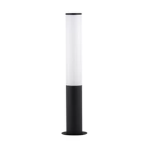 NovaLuce TUBE kültéri állólámpa fém, műanyag, fekete, fehér,  LED, 14W, 3000K, 643 Lm, IP 54 - NL-9030805