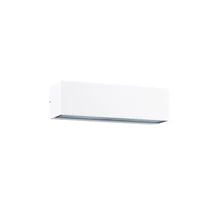 NovaLuce FLORA kültéri fali lámpa fém, üveg, fehér, LED, 10W, 3000K, 686 Lm, IP54 - NL-9030808