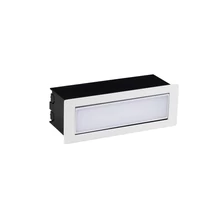NovaLuce ECHO kültéri beépíthető lámpa fém, műanyag, fehér, LED, 6W, 3000K, 370Lm, IP54 - NL-9030810