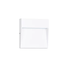NovaLuce TOBY kültéri fali lámpa fém, műanyag, fehér, LED, 3W, 3000K, 150Lm, IP54 - NL-9030812