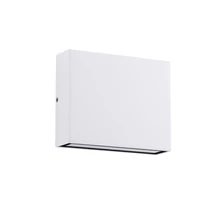 NovaLuce TICK kültéri fali lámpa fém, üveg, fehér, LED, 7W, 3000K, 416 Lm, IP54 - NL-9030818