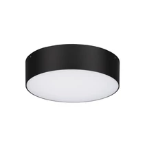 NovaLuce JUDI kültéri mennyezet lámpa fém, műanyag, fekete, fehér, LED, 20W, 3000K, 1485 Lm, IP65 - NL-9030837