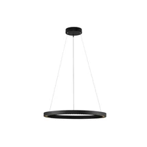 NovaLuce DEOS függeszték fém, fekete, LED, 27W, 2083lm, 3000K - NL-9030894