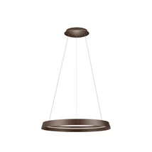 NovaLuce ORMI függeszték fém, akrill, barna, LED Triac, 52W, 2700-4000K, 3717 Lm - NL-9030928