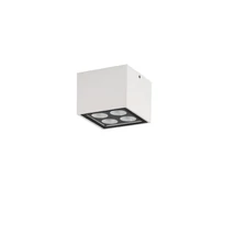 NovaLuce SIMPLY kültéri mennyezet lámpa fém, üveg, fehér, áttetsző, LED, 8W, 3000K, 448 Lm, IP54 - NL-9030948