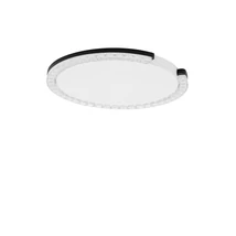 NovaLuce GREAMY mennyezet lámpa fém, akril, fekete, fehér, LED, 21W, 3000K, 1365 Lm - NL-9030962
