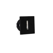 NovaLuce Passaggio kültéri beépíthető lámpa fém, fekete, LED, 3000K, 1W, 60lm, IP54 - NL-9045418