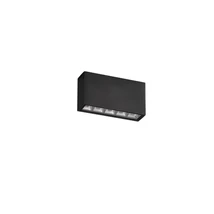 NovaLuce JAX kültéri mennyezet lámpa fém, üveg, antracit, LED, 7W, 560lm, 3000K, IP65 - NL-9050703