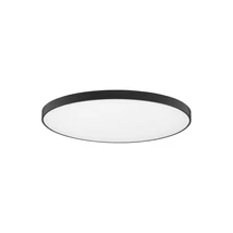 NovaLuce PERFECT mennyezet lámpa fém, műanyag, fekete, fehér, LED-TRIAC, 3000K, 120W, 10740lm - 9058910