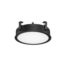 NovaLuce PERFECT beépíthető szpotlámpa fém, műanyag, fekete, fehér, LED-TRIAC, 3000K, 24W, 2340lm - 9058930