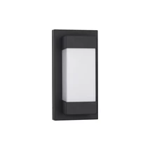 NovaLuce Leto kültéri fali lámpa fém, műanyag, fekete, LED, 3000K, 18W, 2132lm, IP65 - NL-9060203