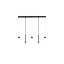 NovaLuce NET függeszték fém, fekete, LED, 3000K, 27W, 1301lm - NL-9060218