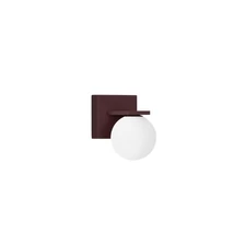 NovaLuce ORACLE kültéri fali lámpa fém, üveg, barna, opál, LED, 9W, 425lm, 3000K, IP65 - NL-9060244