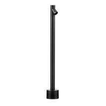 NovaLuce LORD kültéri állólámpa fém, fekete, LED, 4W, 3000K, 217 Lm, IP65 - NL-9060247