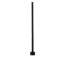 NovaLuce LUXOR kültéri állólámpa fém, fekete, LED, 9W, 3000K, 378 Lm, IP65 - NL-9060250