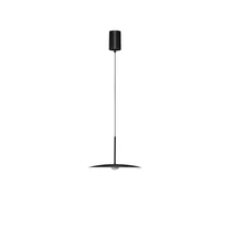NovaLuce MIRA függeszték fém, fekete, LED, 8W, 689lm, 3000K - NL-9060255