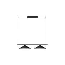 NovaLuce LUI függeszték fém, fekete, LED, 24W, 1841lm, 3000K - NL-9060256