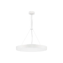 NovaLuce PERFECT függeszték fém, műanyag, fehér, LED-TRIAC, 3000K, 40W, 4490lm - 9060300