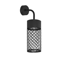 NovaLuce MOTLEY kültéri fali lámpa fém, fekete, LED, 9W, 395lm, 3000K, IP65 - NL-9060320