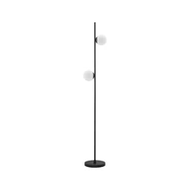 NovaLuce NUVOLE állólámpa fém, üveg, fekete, fehér, LED, 3000K, 16W, 1860lm - NL-9061437