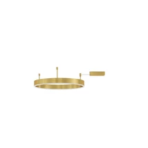 NovaLuce MOTIF mennyezet lámpa fém, bronz, LED, 3000K, 45W, 3350lm - NL-9063600