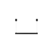 NovaLuce LINA függeszték fém, fekete, LED, 3000K, 16W, 960lm - 9063609
