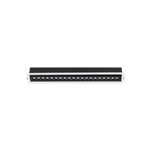 NovaLuce CANTIA beépíthető szpotlámpa fém, fekete, fehér, LED, 3000K, 30W, 2700lm - 9070134