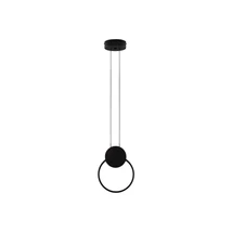 NovaLuce WIRO függeszték fém, fekete, LED, 3000K, 11W, 770lm - NL-9080131