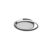 NovaLuce ODREY mennyezet lámpa fém, akril, fekete, fehér, LED, 3000K, 30W - NL-9081206