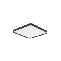NovaLuce ATHOS mennyezet lámpa fém, műanyag, fekete, fehér, 3000K, 30W, 1800lm - NL-9081240