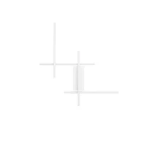 NovaLuce APECHO fali lámpa fém, fehér, LED, 34W, 1360lm, 3200K - NL-9081812