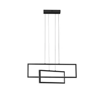 NovaLuce ALIS függeszték fém, fekete, LED, 47W, 1180lm, 3200K - NL-9081817
