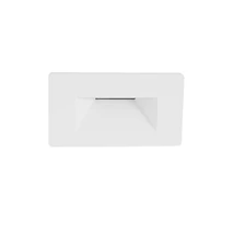 NovaLuce Cove kültéri beépíthető lámpa fém, üveg, fehér, LED, 3000K, 1.5W, 105lm, IP54 - NL-9083011