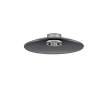 NovaLuce ESTI mennyezet lámpa fém, üveg, nikkel, füstszín, LED Triac, 33W, 3000K, 1721 Lm - NL-9088125