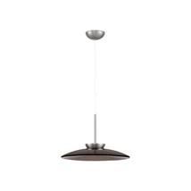 NovaLuce ESTI függeszték fém, üveg, nikkel, barna, LED Triac, 21W, 3000K, 1420 Lm - NL-9088128