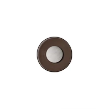 NovaLuce ESTI fali lámpa fém, üveg, nikkel, barna, LED , 17W, 3000K, 248 Lm - NL-9088130
