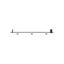 NovaLuce SIRMOS mennyezet lámpa fém, fekete, pezsgő, LED Triac, 21W, 3000K, 1561 Lm - NL-9088132