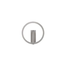 NovaLuce TILIA fali lámpa fém, nikkel, LED, 10W, 2700-3000-4000K, 457 Lm - NL-9088135