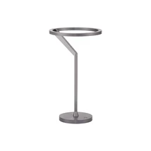 NovaLuce TILIA asztali lámpa fém, nikkel, LED , 16W, 3000K, 612 Lm - NL-9088141